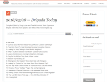 Tablet Screenshot of brigada.org